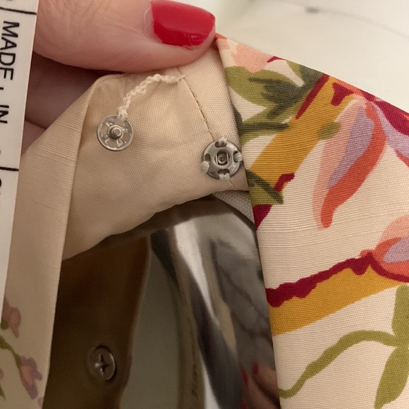 NWT SPENSER JEREMY Silk Chinoiserie Grand Millennial Print Dress Sz 14 - Picture 11 of 16